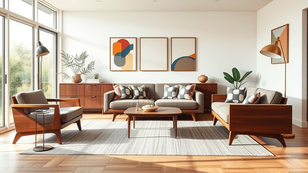 Mid Century Modern Interior Design: Style, Decor Ideas, Living Spaces ...