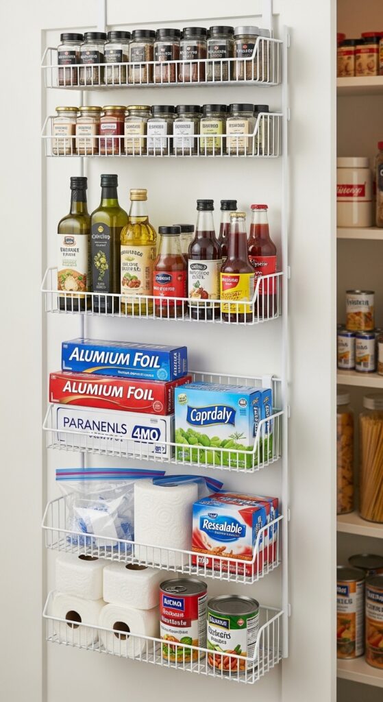Use Door Storage Racks