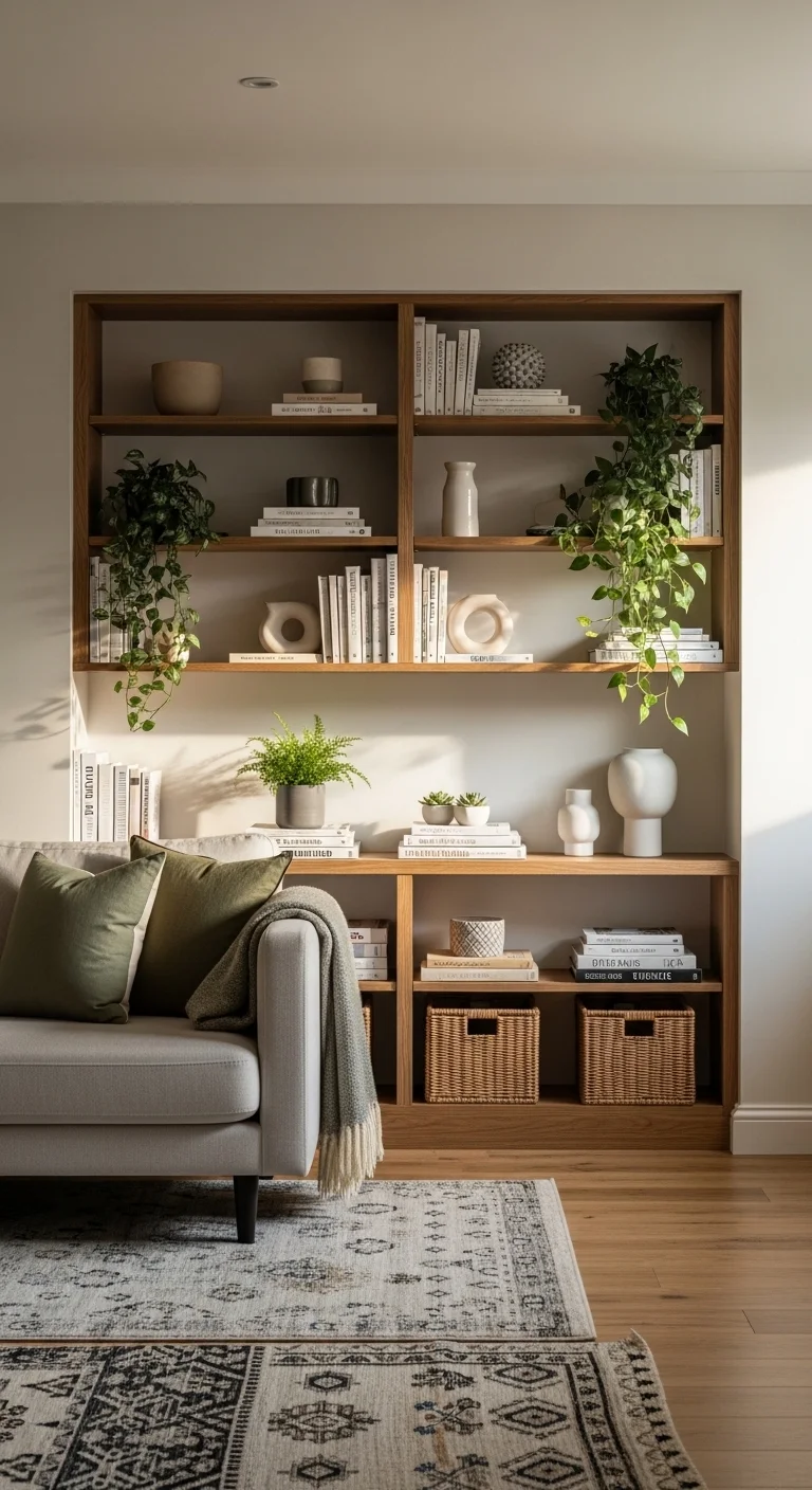 21 Living Room Inspo Ideas That Make Any Space Look Better 18 Styled Built In Cabinets
